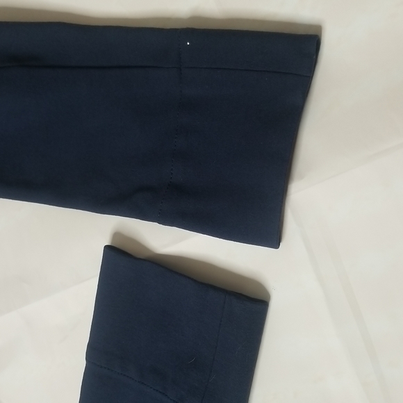 Lacoste Navy Knit Jacket/Blazer - Picture 11 of 14